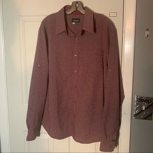 Marmot Button Down outdoor hiking dress Shirt
